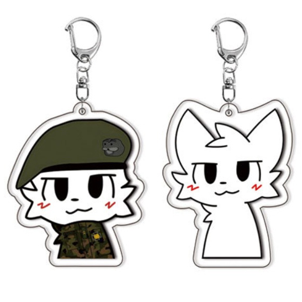 Gaming Accessories - Schattige zwart-witte katten sleutelhangers voor accessoires,