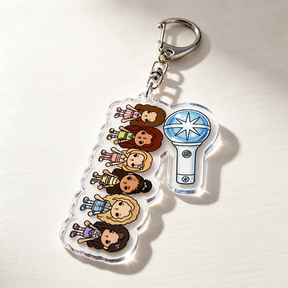 Gaming Accessories - K-pop Katseye Sleutelhanger Accessoires Tascharms Schattig