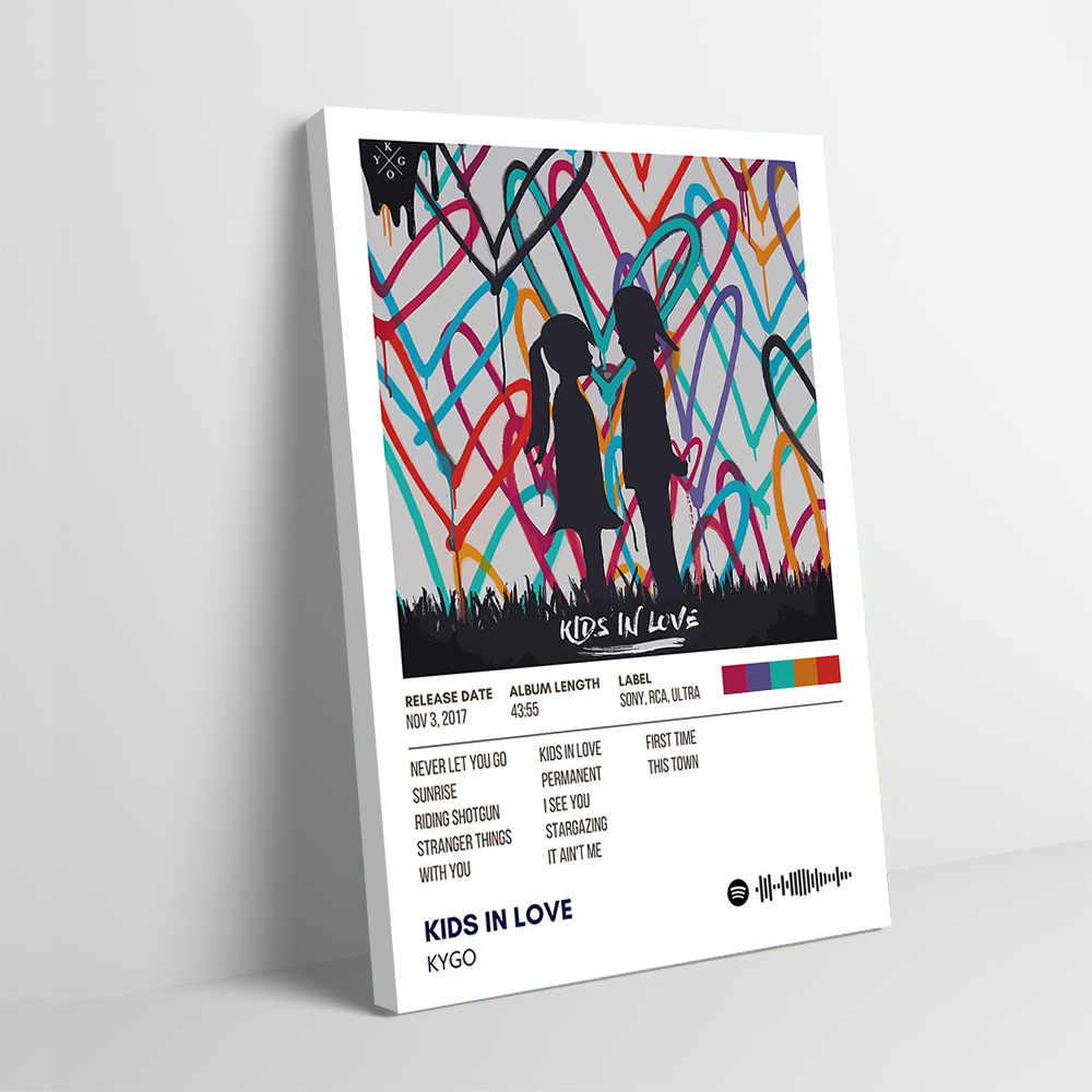 Gaming Accessories - Kygo Kids in Love Gedrukte poster
