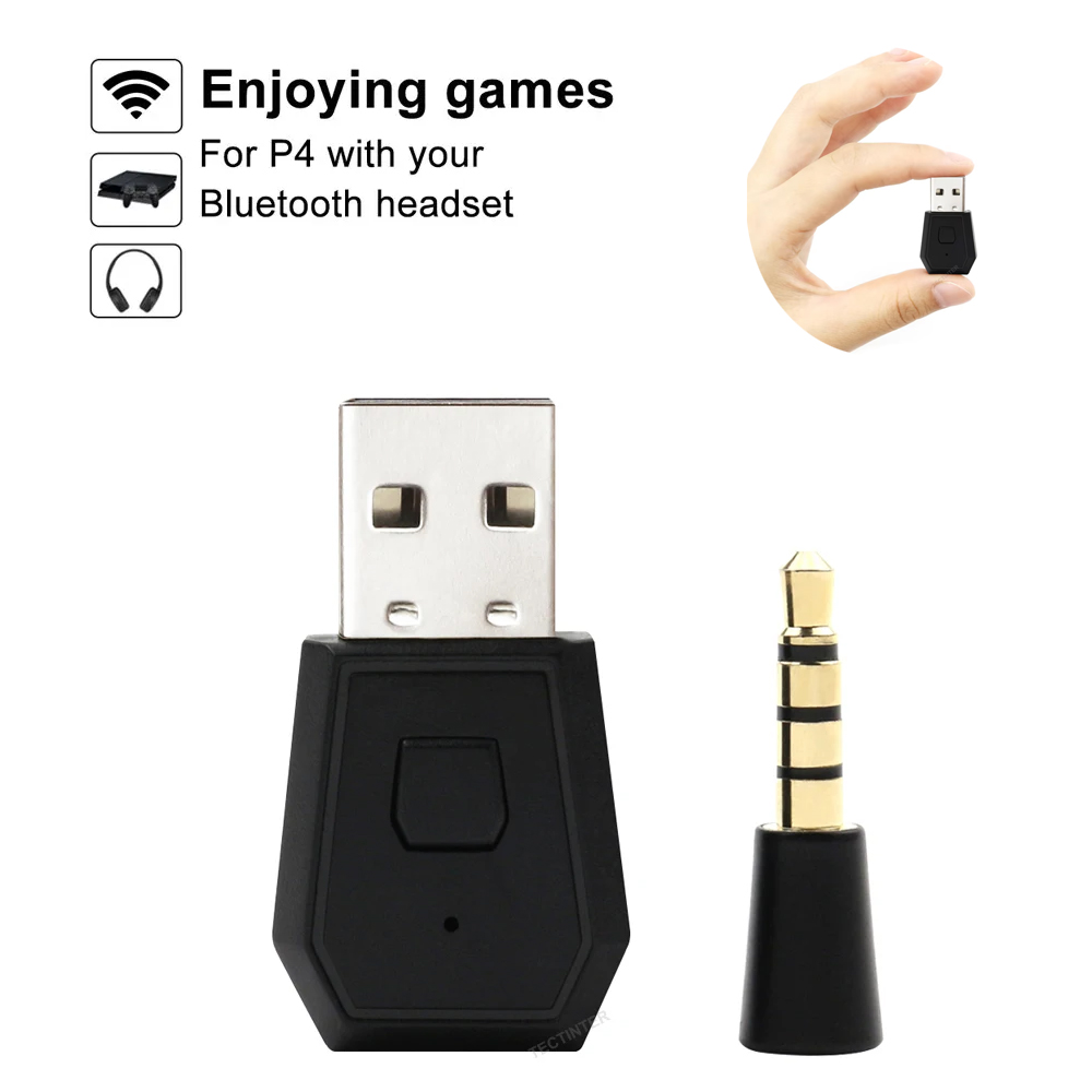 Gaming Zone Accessories - USB draadloze adapterontvanger voor PS4-controllerconsole voor
