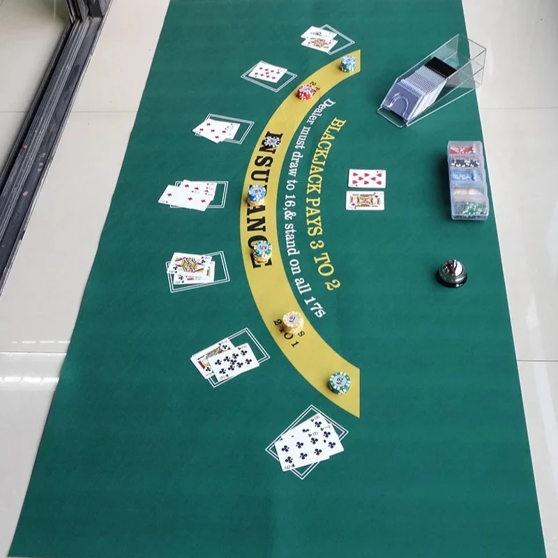 180x90cm Pokerchip-tafelkleed  - Gaming Accessories recensie en prijs