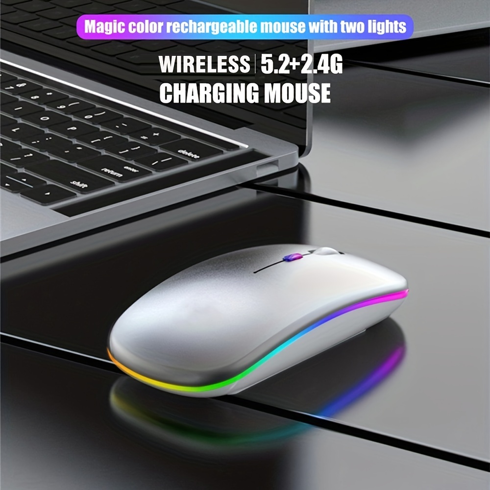Draadloze Muis RGB Oplaadbare  - Gaming Accessories recensie en prijs