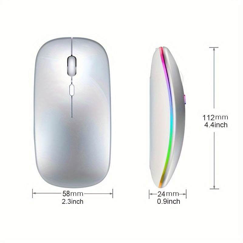 Draadloze Muis RGB Oplaadbare  - Gaming Accessories recensie en prijs