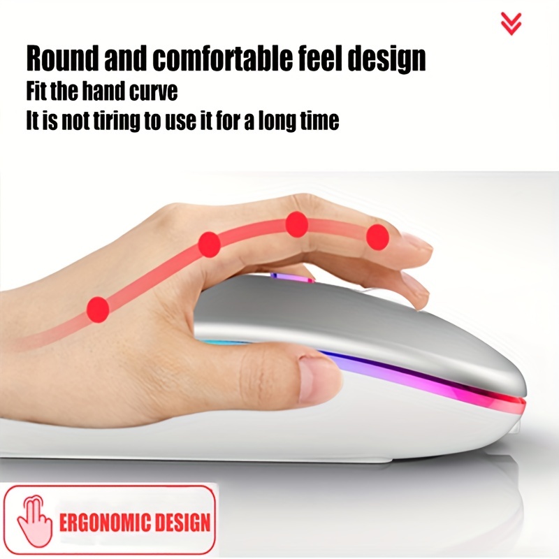 Draadloze Muis RGB Oplaadbare  - Gaming Accessories recensie en prijs