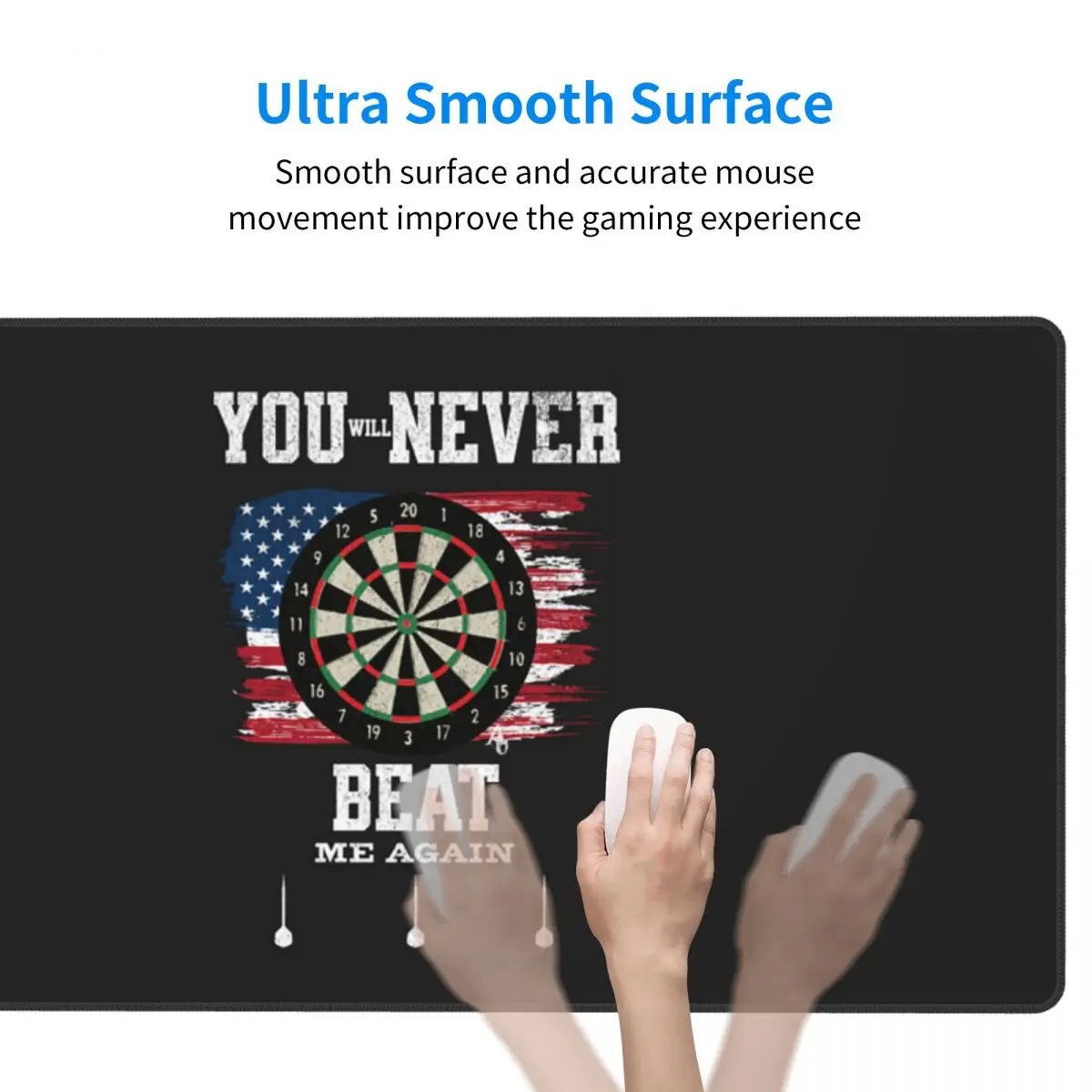Grote muismat Dartbord Pijl Do - Gaming Accessories Target recensie en prijs